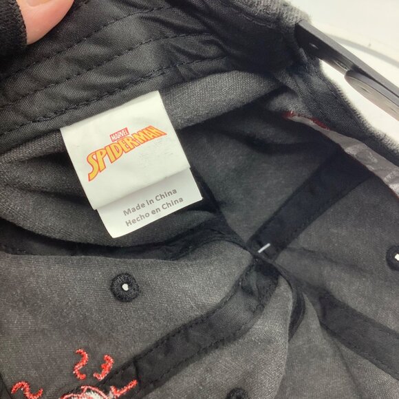 Spider Man Miles Morales Youth OS Adjustable Baseball Cap Hat Marvel Embroidery - Picture 6 of 9